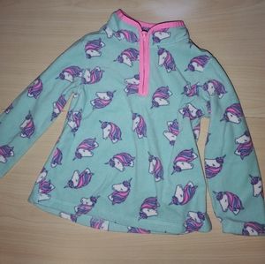Toddler girls Oshkosh unicorn fleece 2t